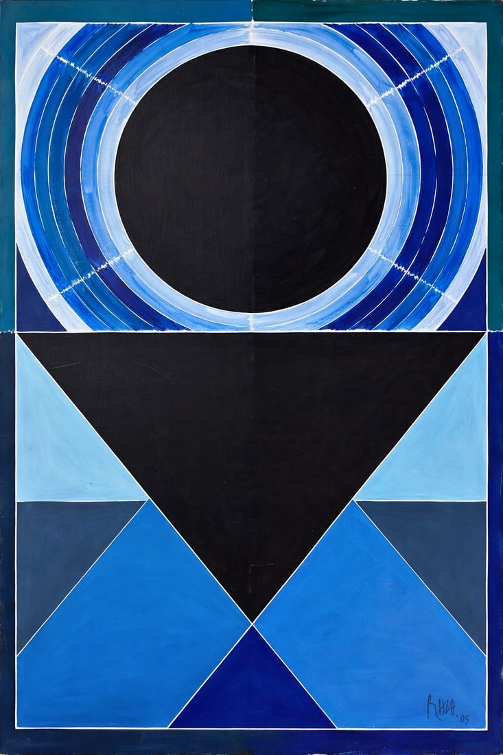 Haider Raza (1922-2016), Shakniti (1 of 3)