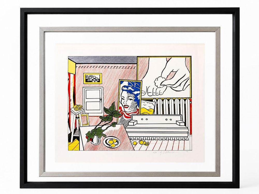 Roy Lichtenstein (1923-1997), Interior with Mirror (1 of 4)