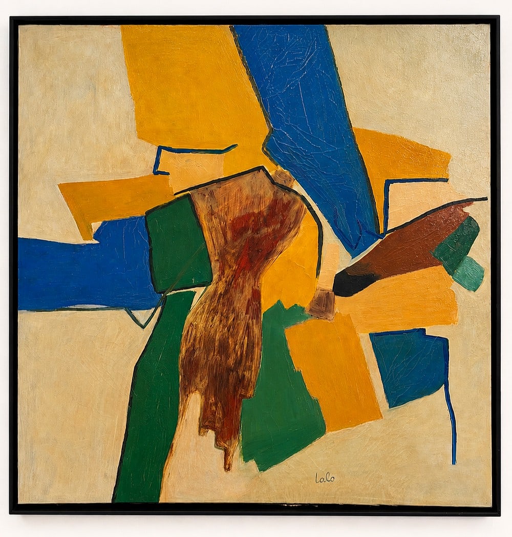 Lalo Hagit (1939â€“2016), Abstract Composition (1 of 3)