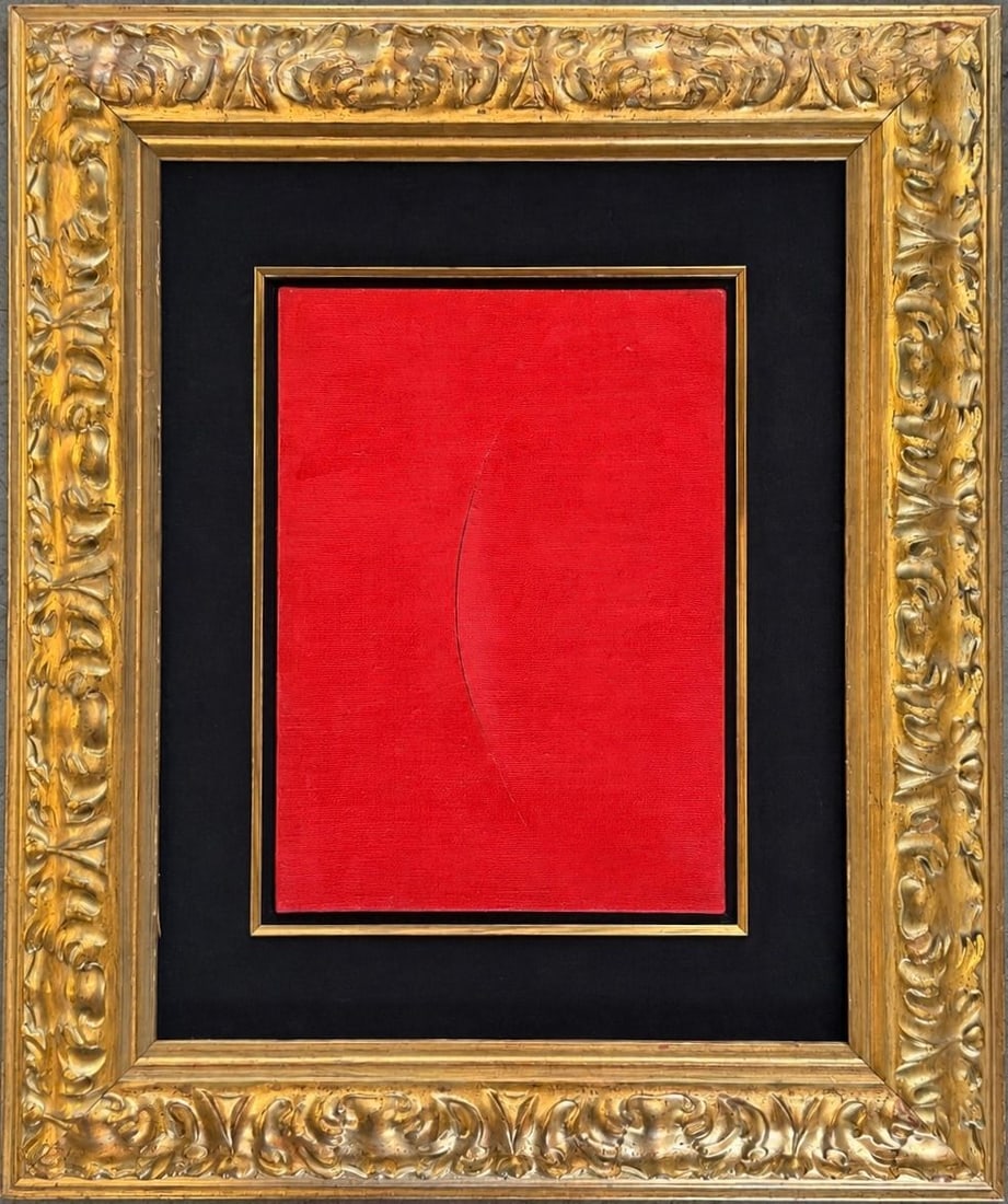 Attributed to Lucio Fontana (1899-1968), Concetto Spaziale, Attesa (1 of 3)