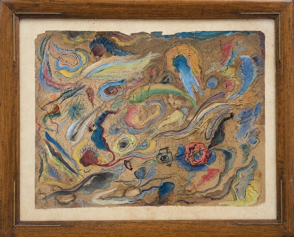 Wassily Kandinsky (1866-1944), Abstract Composition (1 of 4)