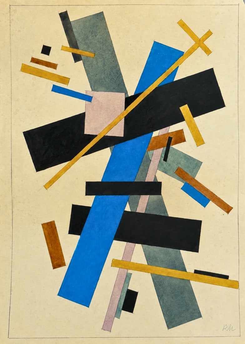 Kazimir Malevich (1879-1935), Suprematist Composition (1 of 2)
