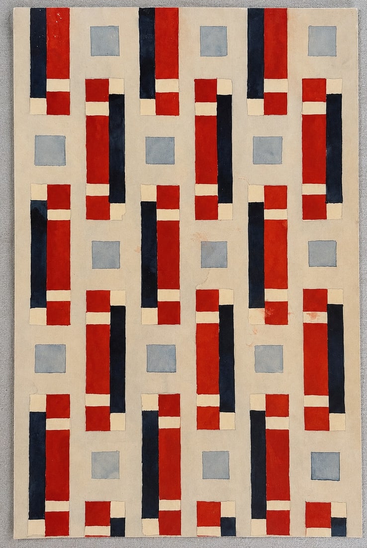 Piet Mondrian (1872-1944), Geometric Composition (1 of 2)