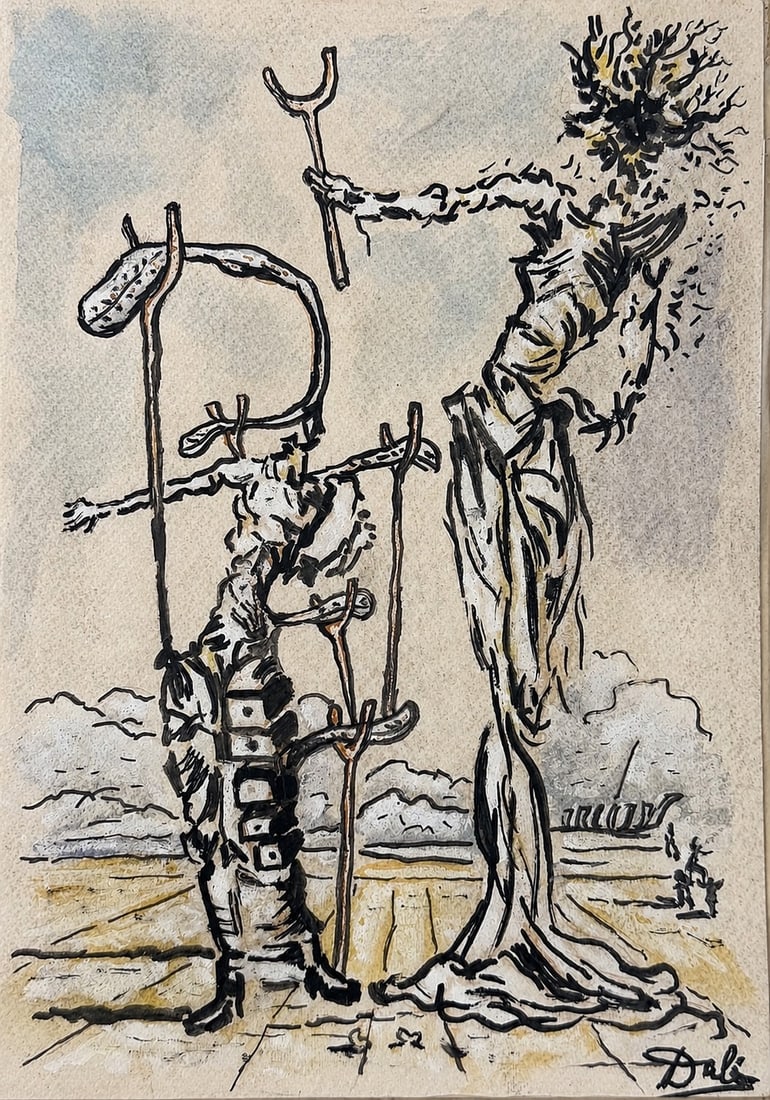 Salvador Dal? (1904-1989), Surrealist Figures (1 of 3)