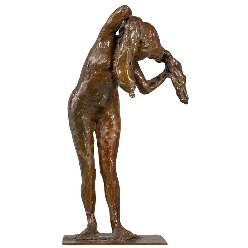 Edgar Degas (1834-1917), Femme se coiffant, c.1865-1881 (1 of 3)