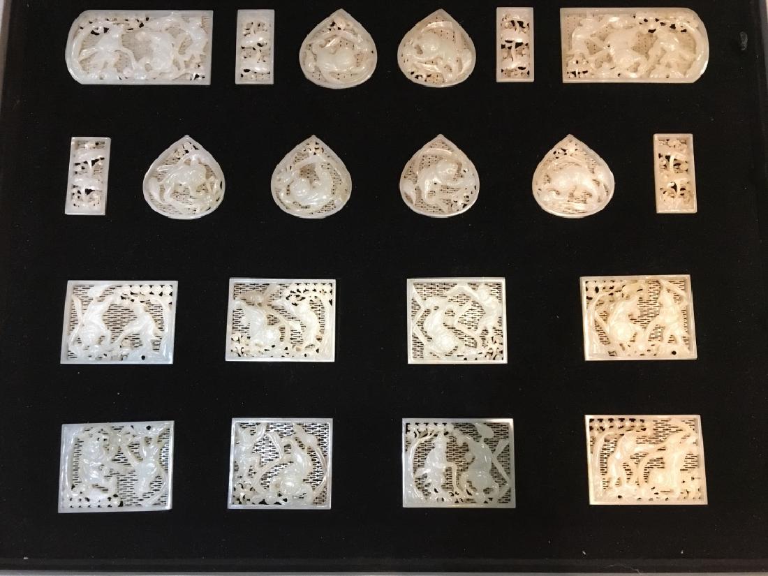 Chinese Ming Hetian Jade Pendants (1 of 9)