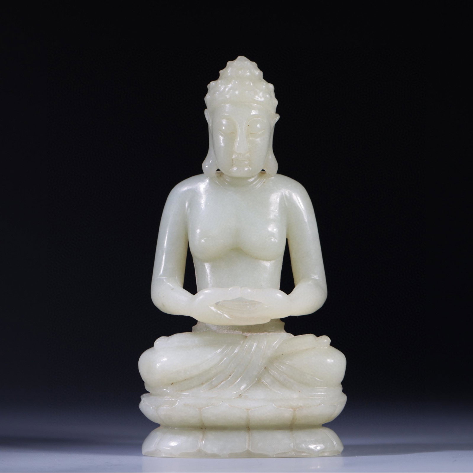 CHINESE HETIAN JADE BUDDHA (1 of 6)