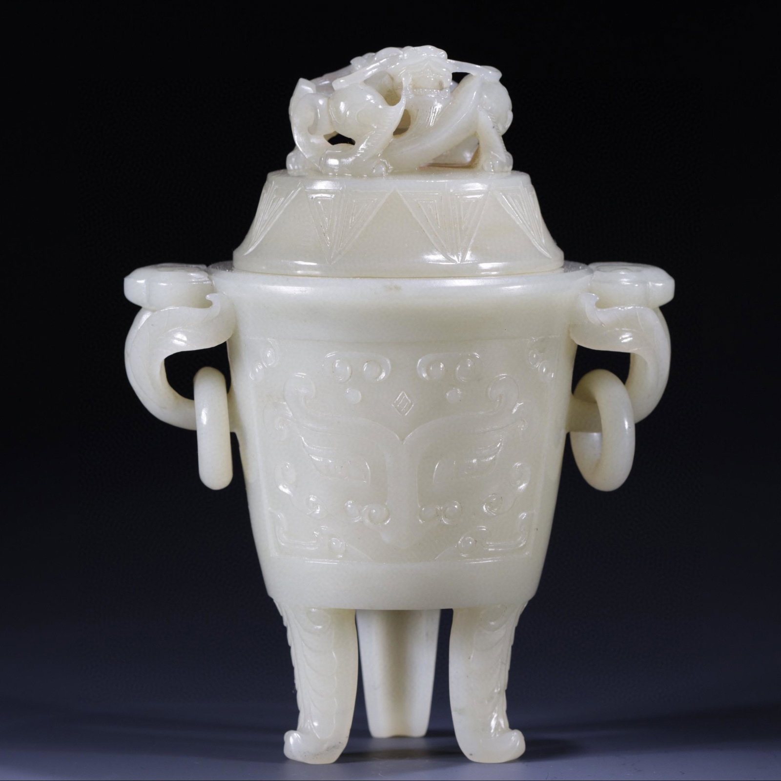 CHINESE HETIAN JADE CENSER (1 of 7)