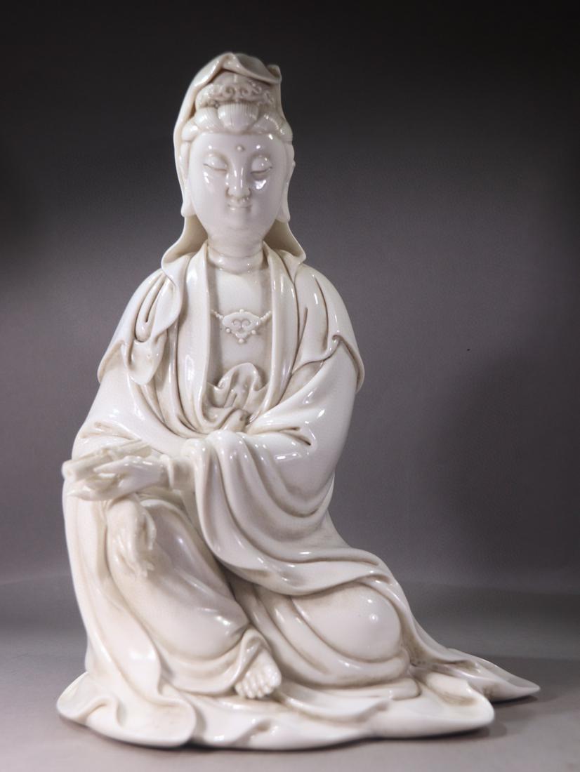 CHINESE WHITE GLADED GUANYIN (1 of 6)