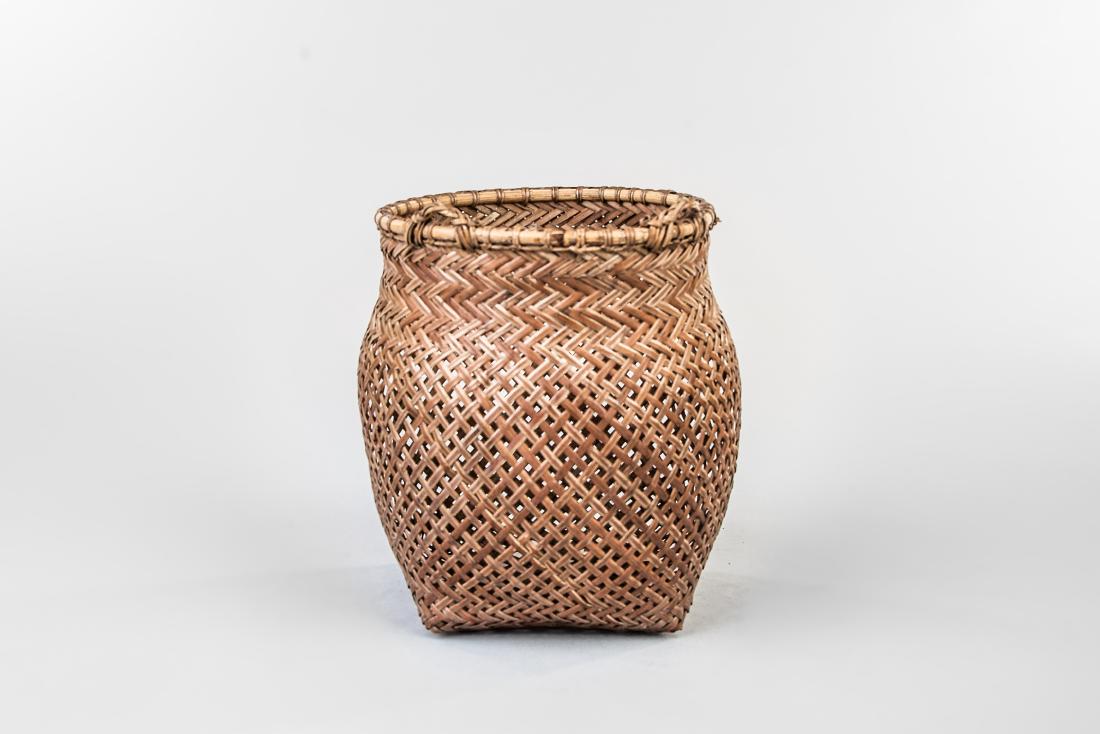 Indonesian Wide Weave Basket (1 of 1)