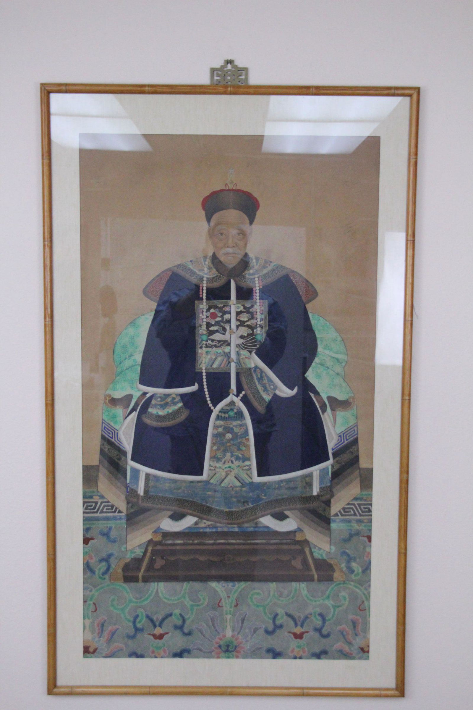 Chinese framed painting (1 of 6)