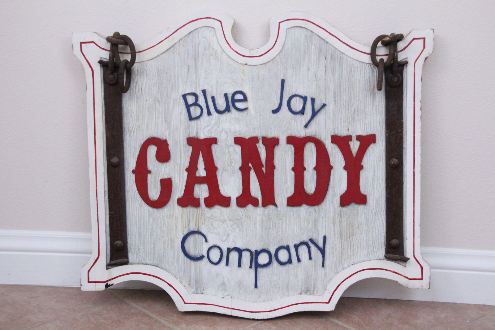 A large wooden sign (1 of 6)