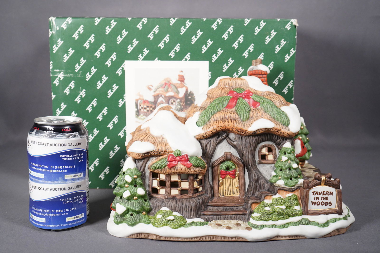 Fitz and Floyd Tavern home stock: Fitz and Floyd tavern home stock, with original box. Dated 1993.