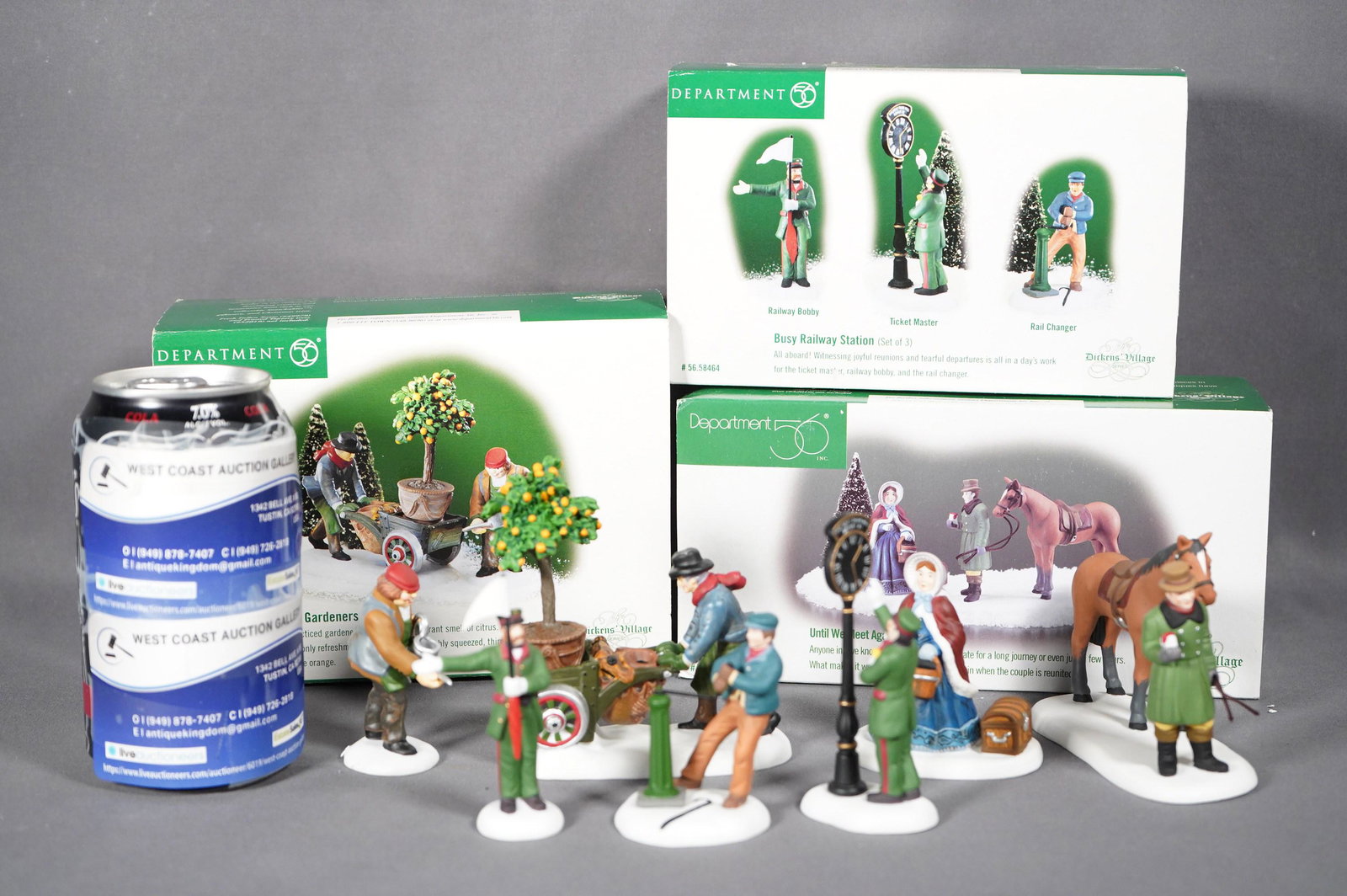 Lots of Department 56 items: Lots of Department 56 holiday items, all with original box.