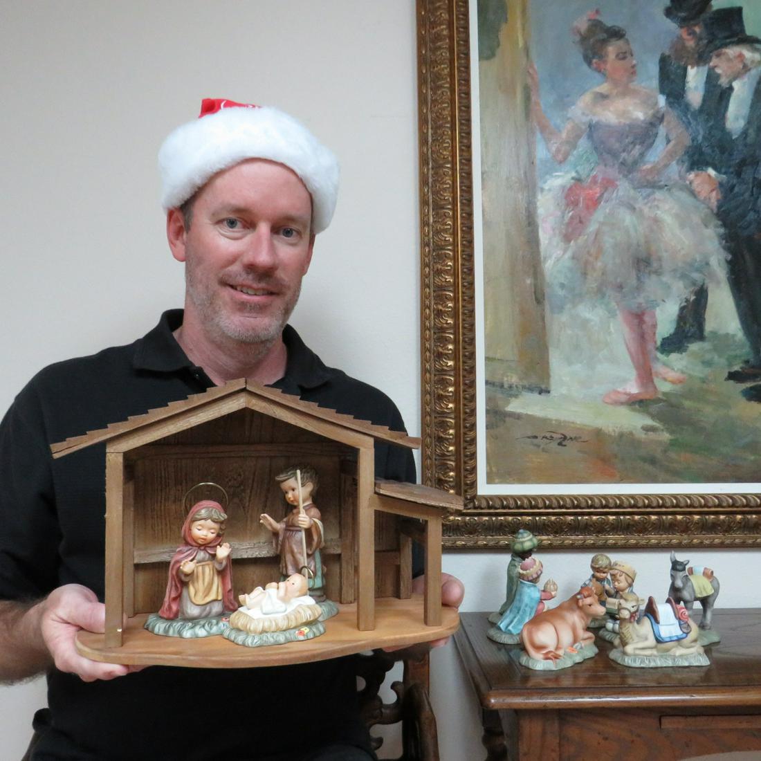 A group of Hummel figurine (1 of 6)