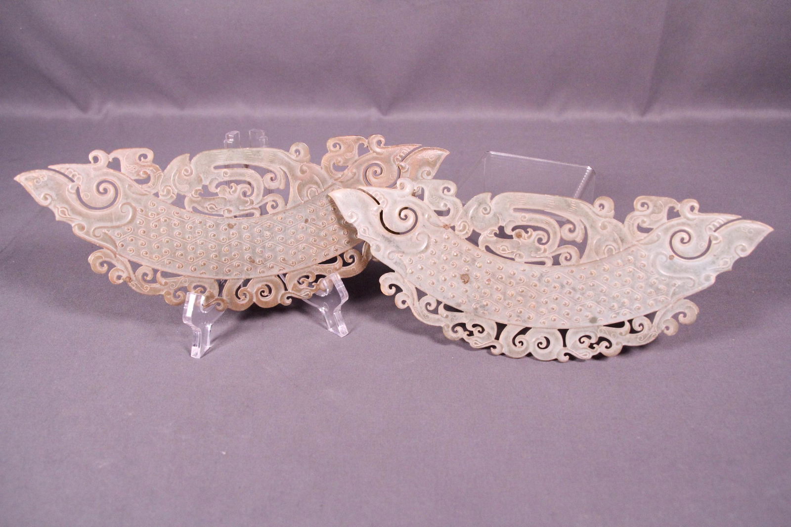 2 pcs Chinese jade (1 of 6)