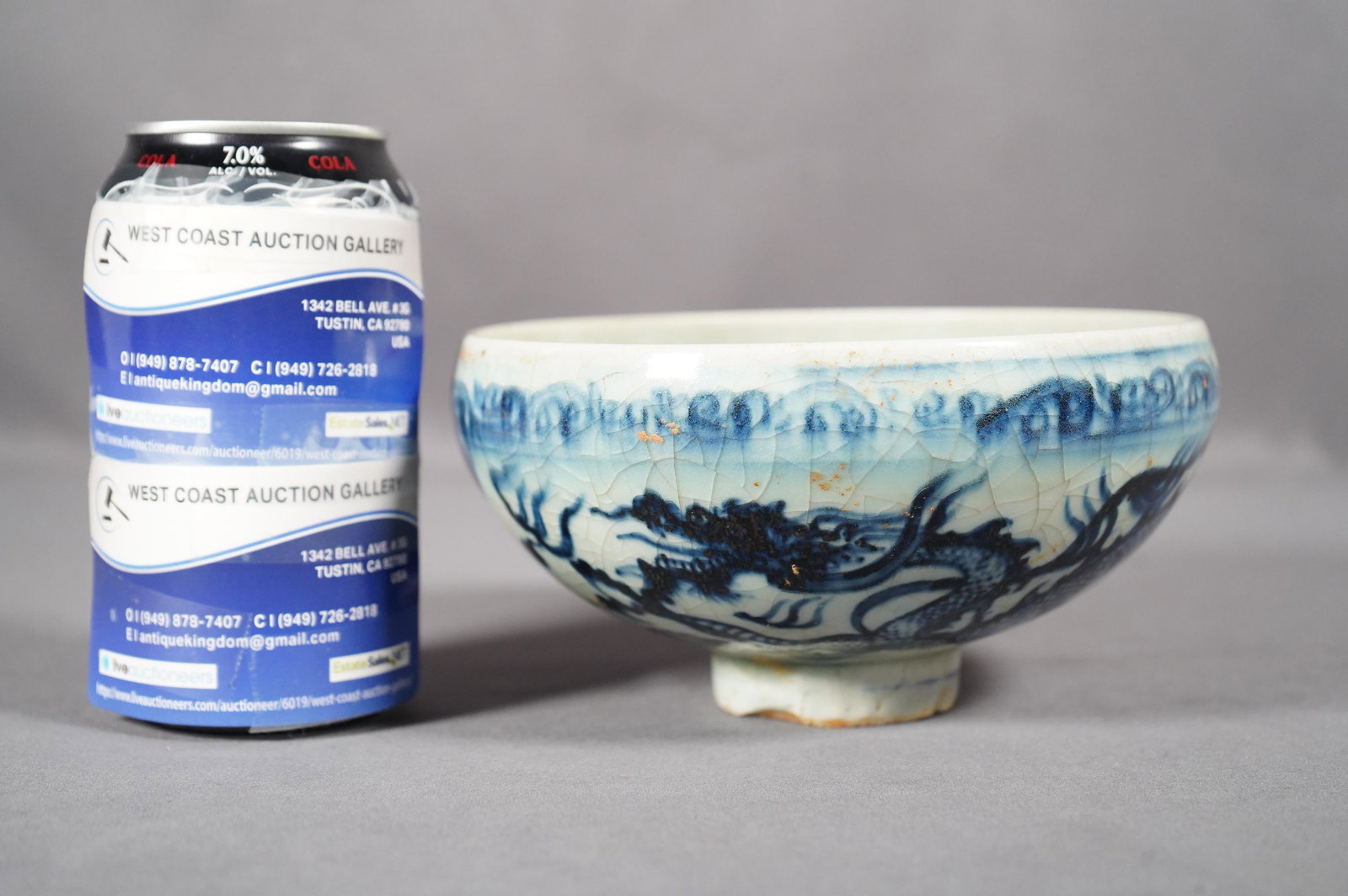 Chinese b/w bowl (1 of 6)