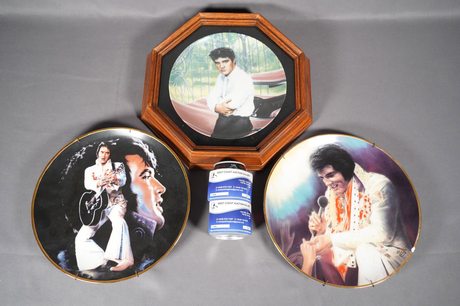 3 pcs Elvis plates (1 of 6)