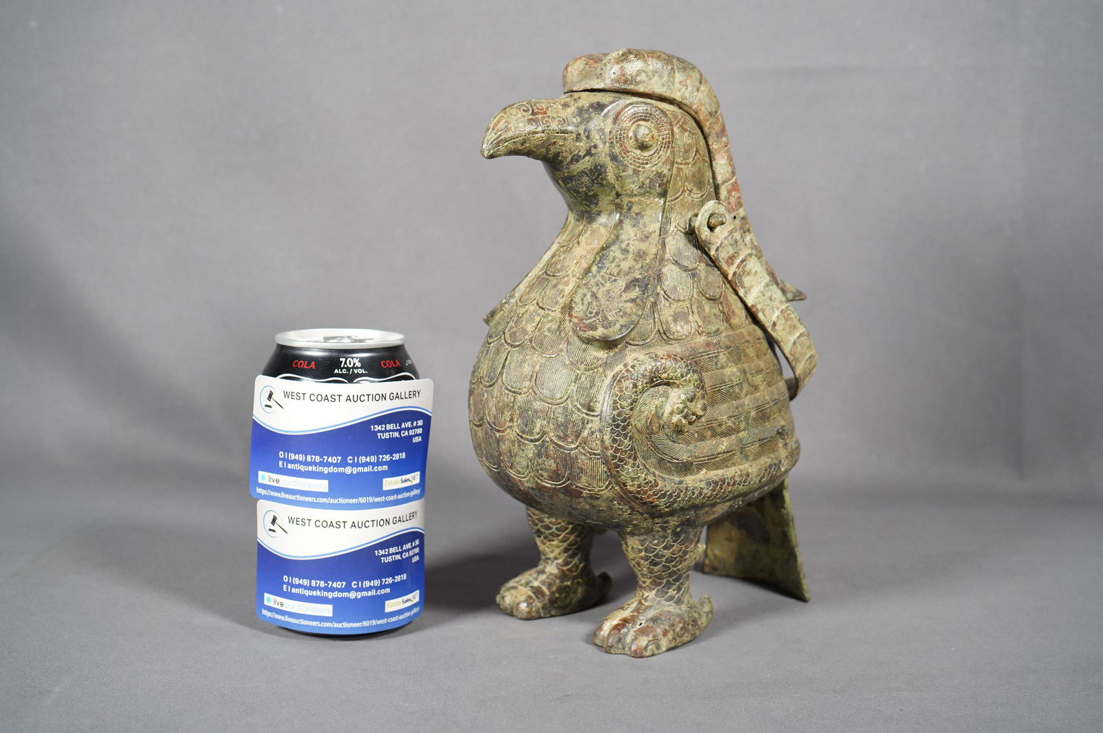 Chinese archaic bird (1 of 6)