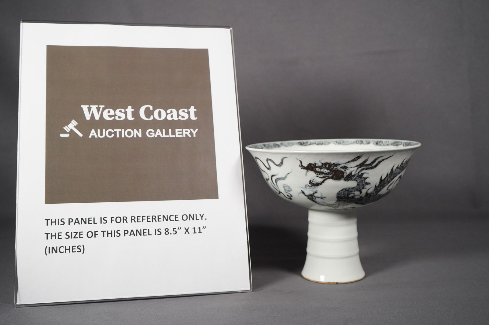 Chinese dragon stem cup (1 of 6)