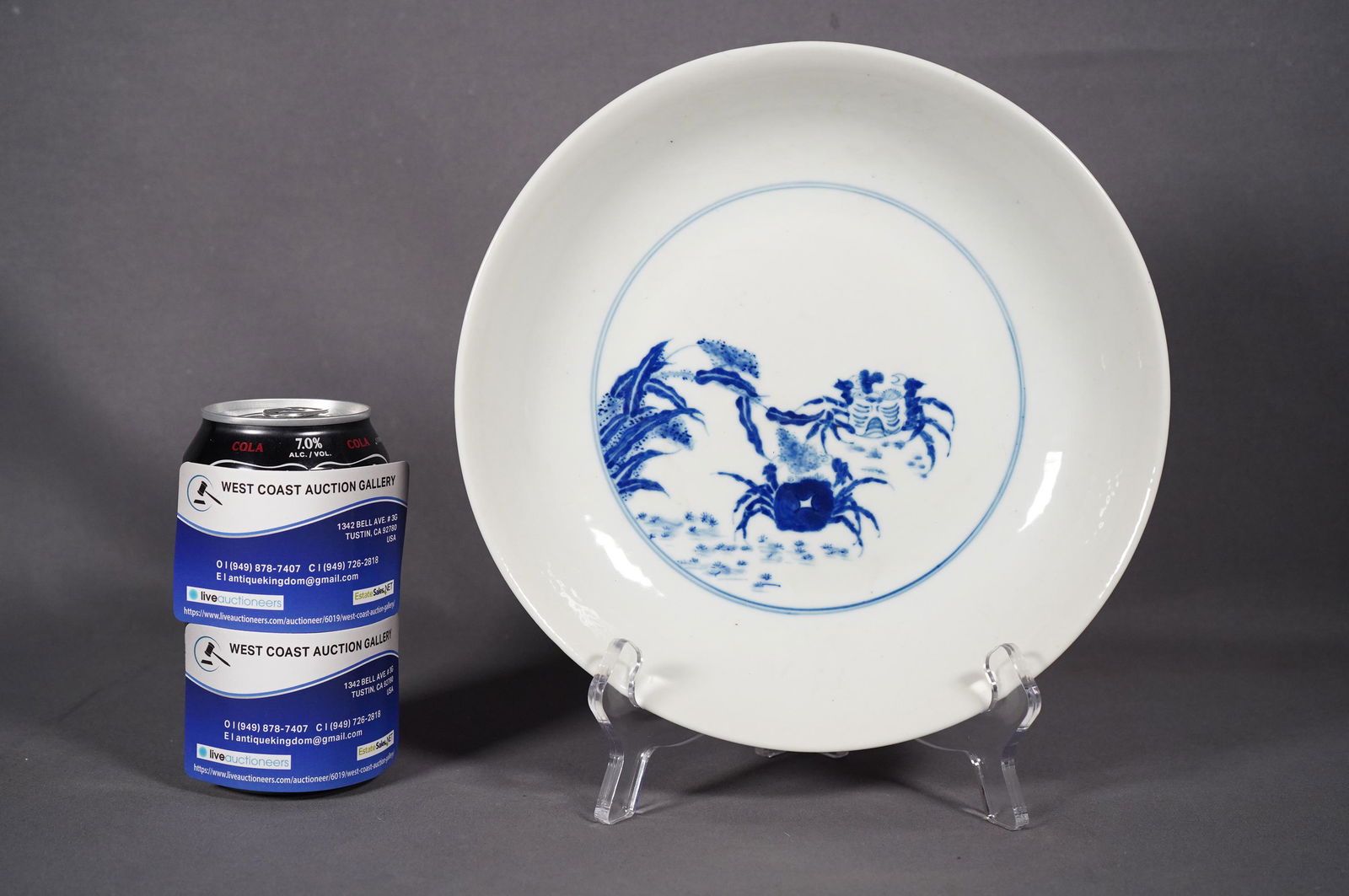 Chinese b/w plate (1 of 6)