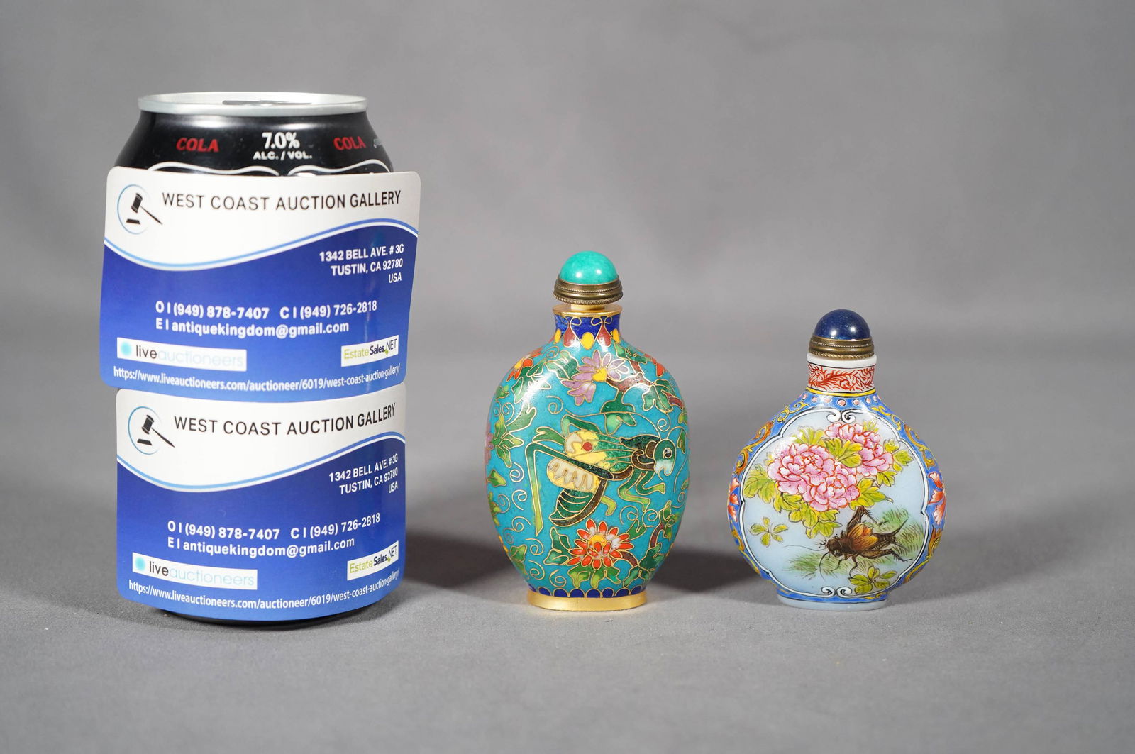 2 pcs Chinese snuff bottle (1 of 6)