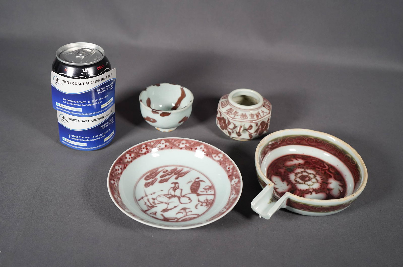 4 pcs Chinese porcelains (1 of 6)
