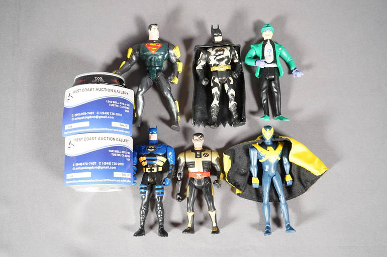 5 Dc Comic Action Figures