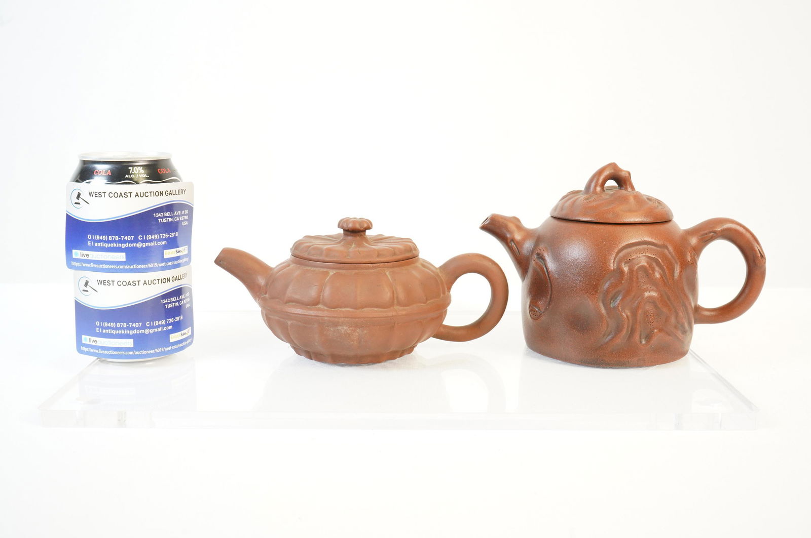 2 pcs Chinese clay teapot (1 of 6)