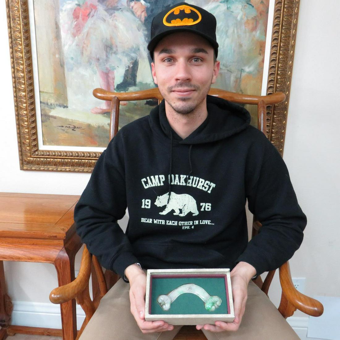 Chinese jadeite ornament (1 of 6)