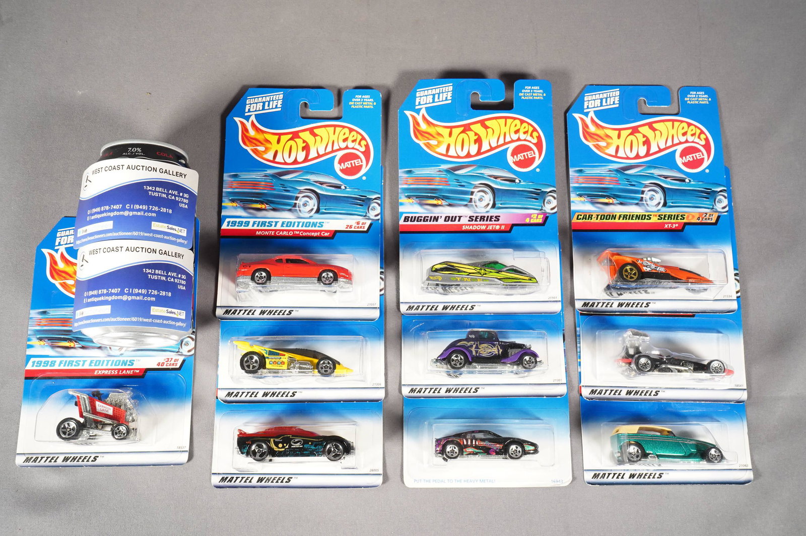 10 pcs Hot Wheels toy: 10 pieces Hot Wheels metallic car toy in brand new condition.