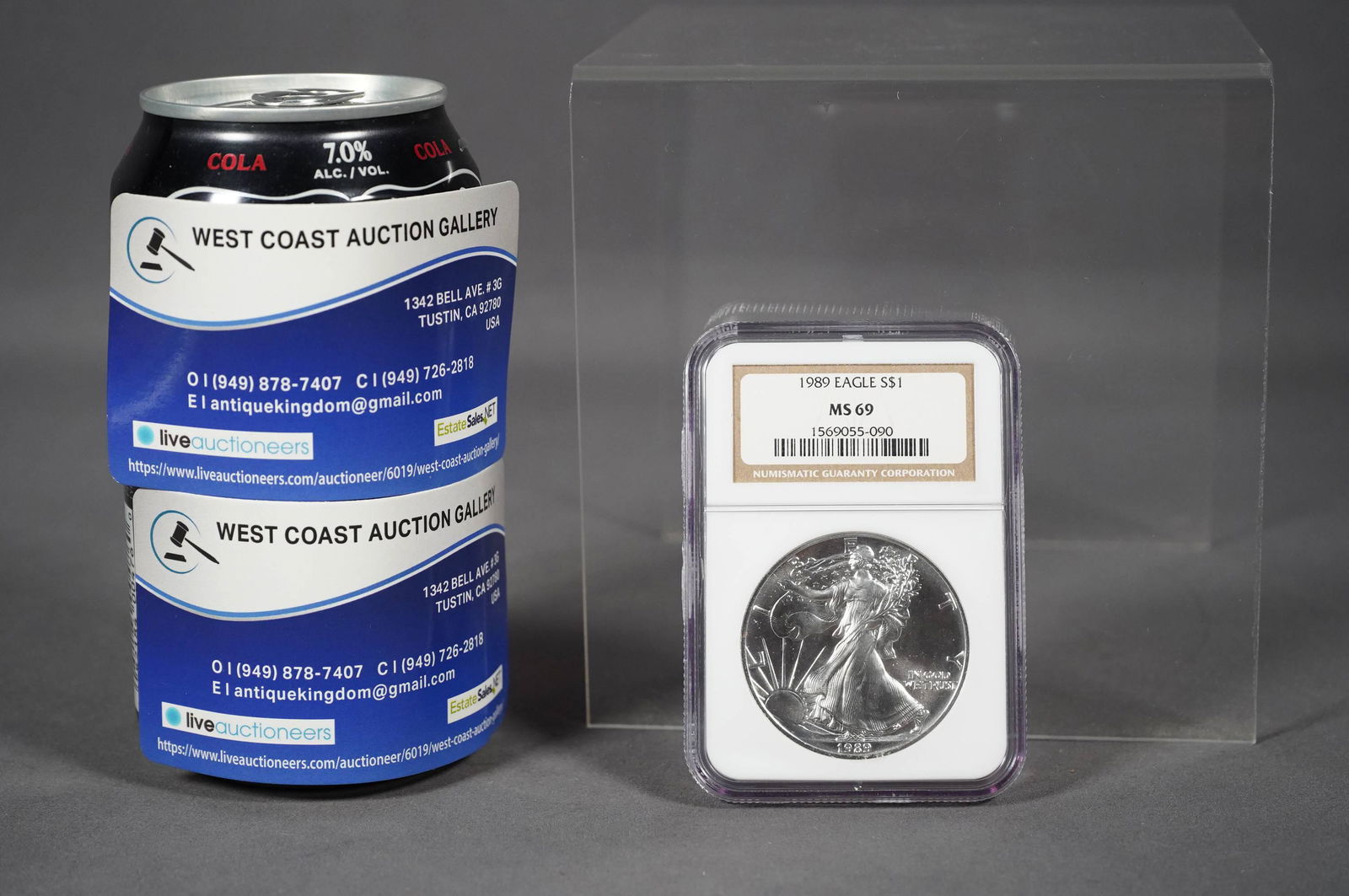 1989 silver dollar (1 of 6)