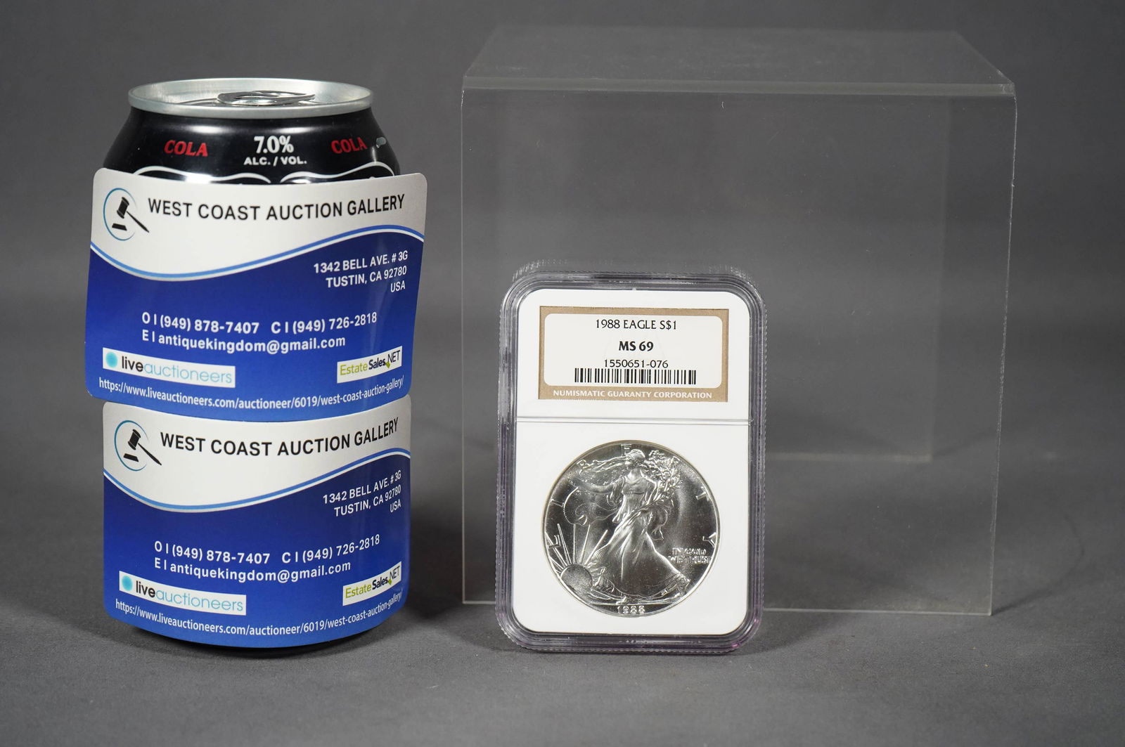 1988 silver dollar (1 of 6)