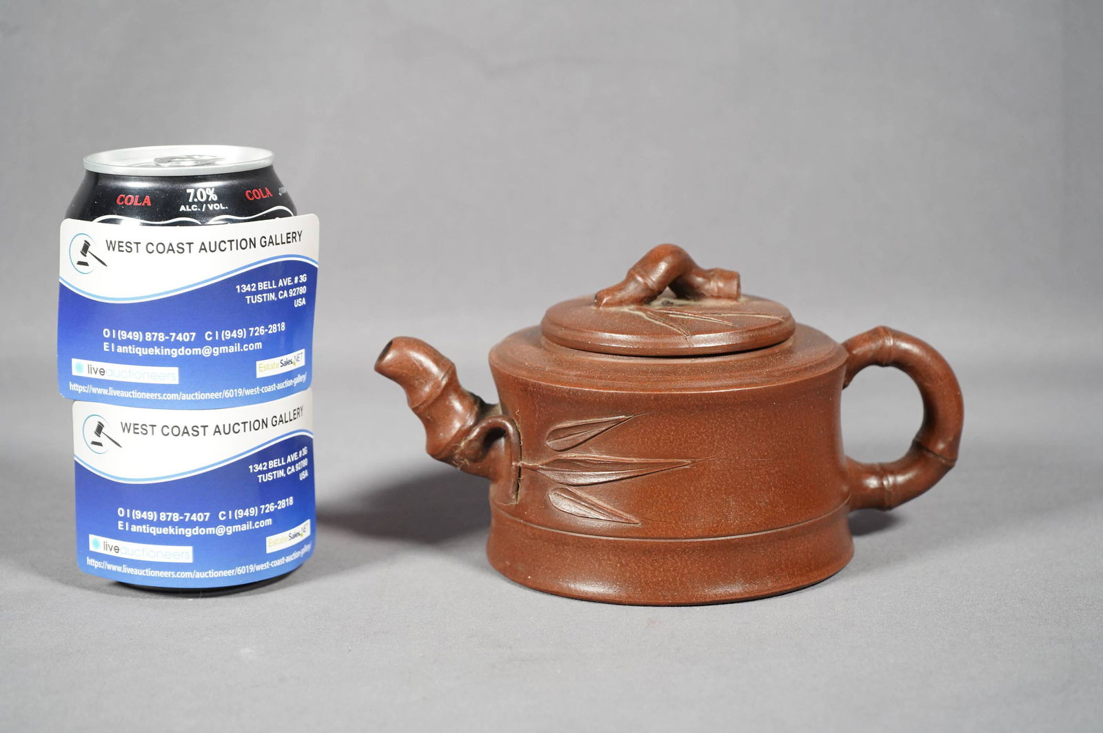 Chinese bamboo teapot (1 of 6)