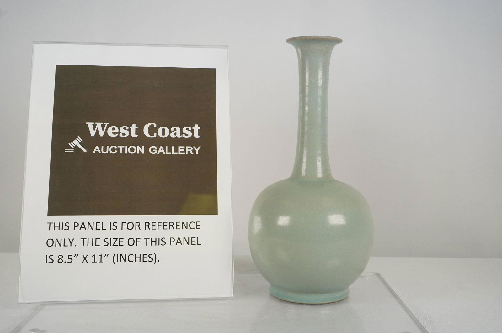 Chinese celadon vase (1 of 6)