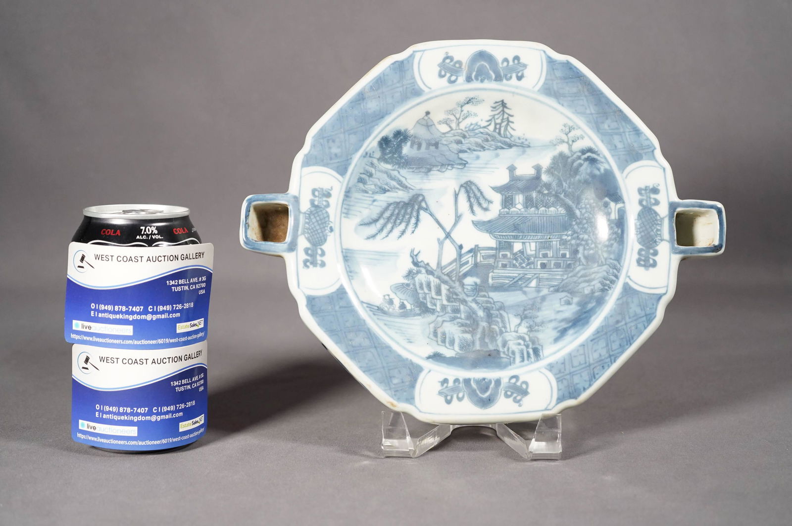 Chinese b/w plate (1 of 6)