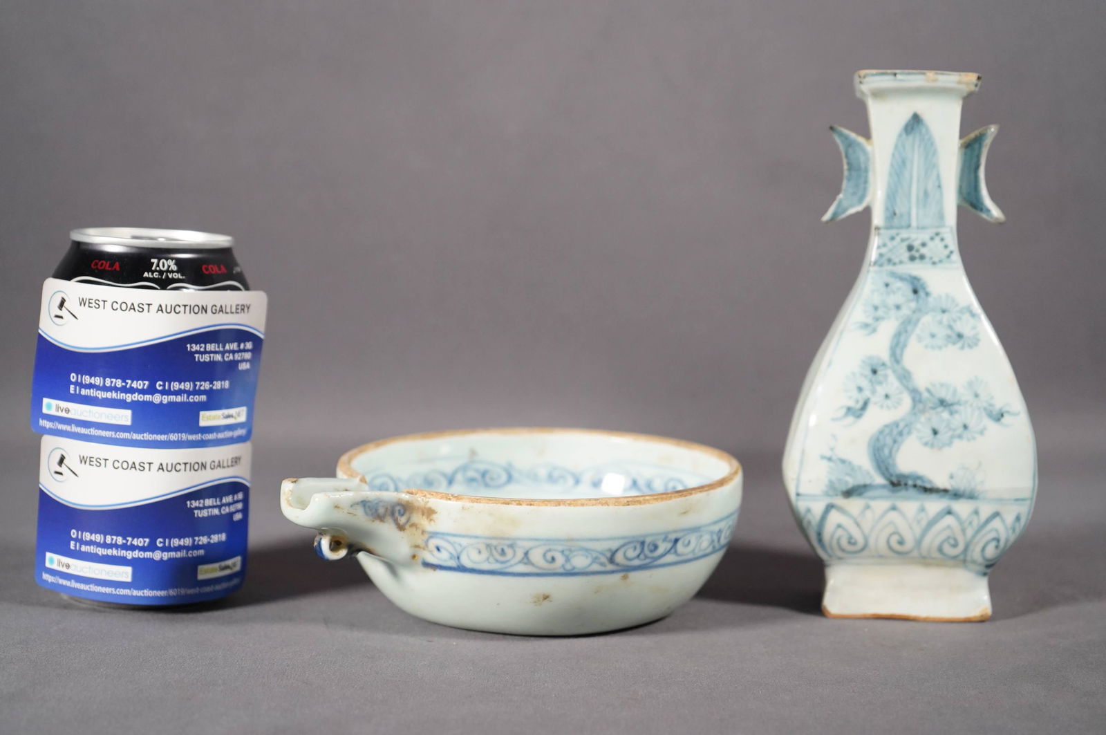 2 pcs Chinese b/w item (1 of 6)