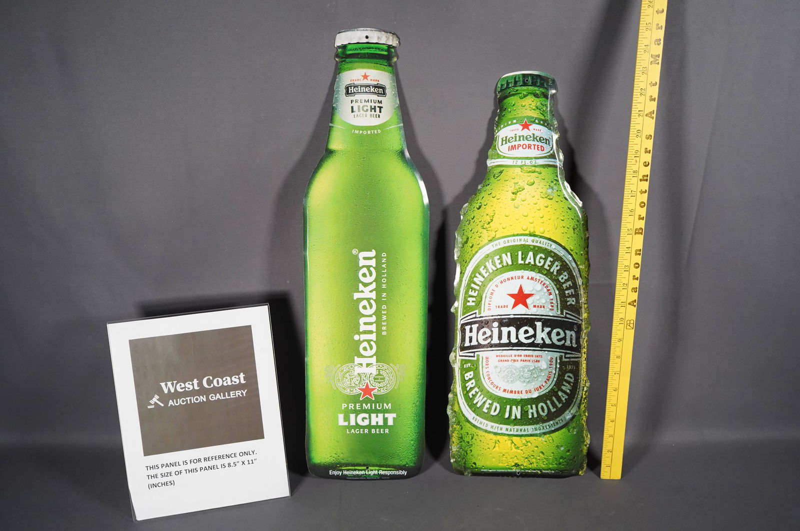 2 pcs beer advertisement (1 of 6)