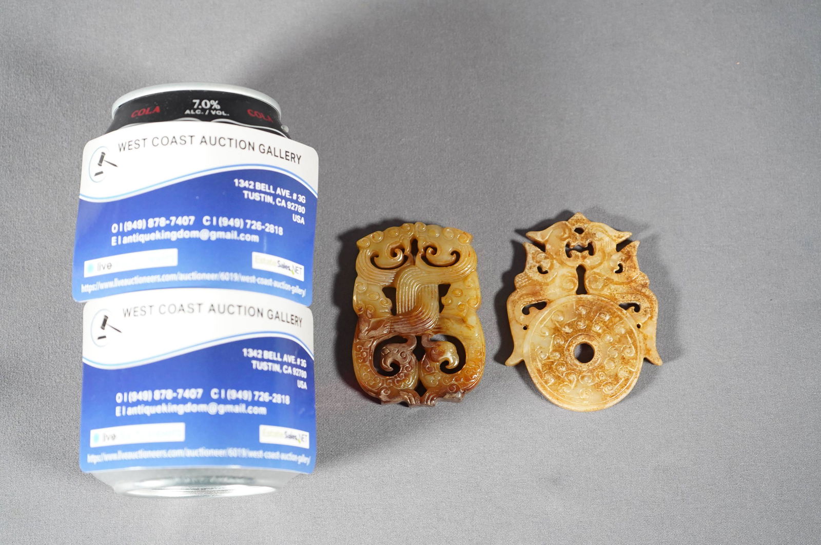 2 pcs Chinese plaque (1 of 6)