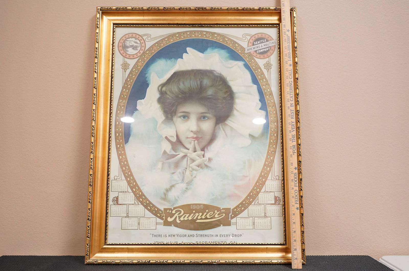 A vintage ad poster (1 of 6)