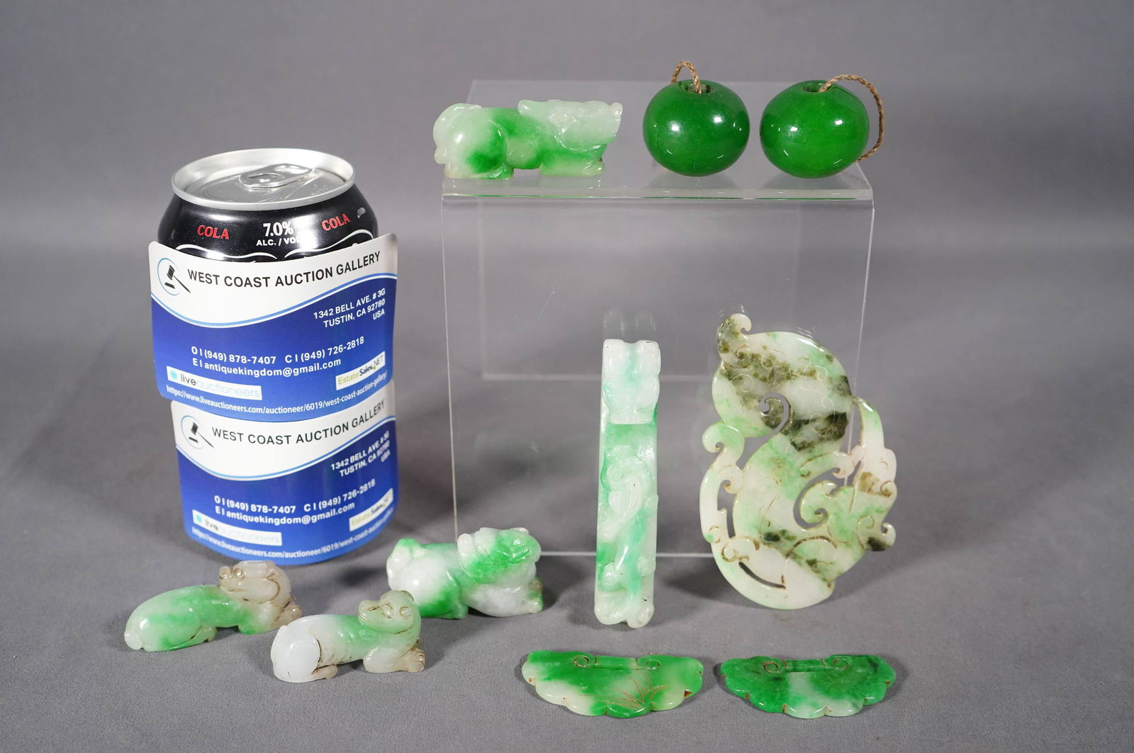 10 pcs jadeite item (1 of 6)