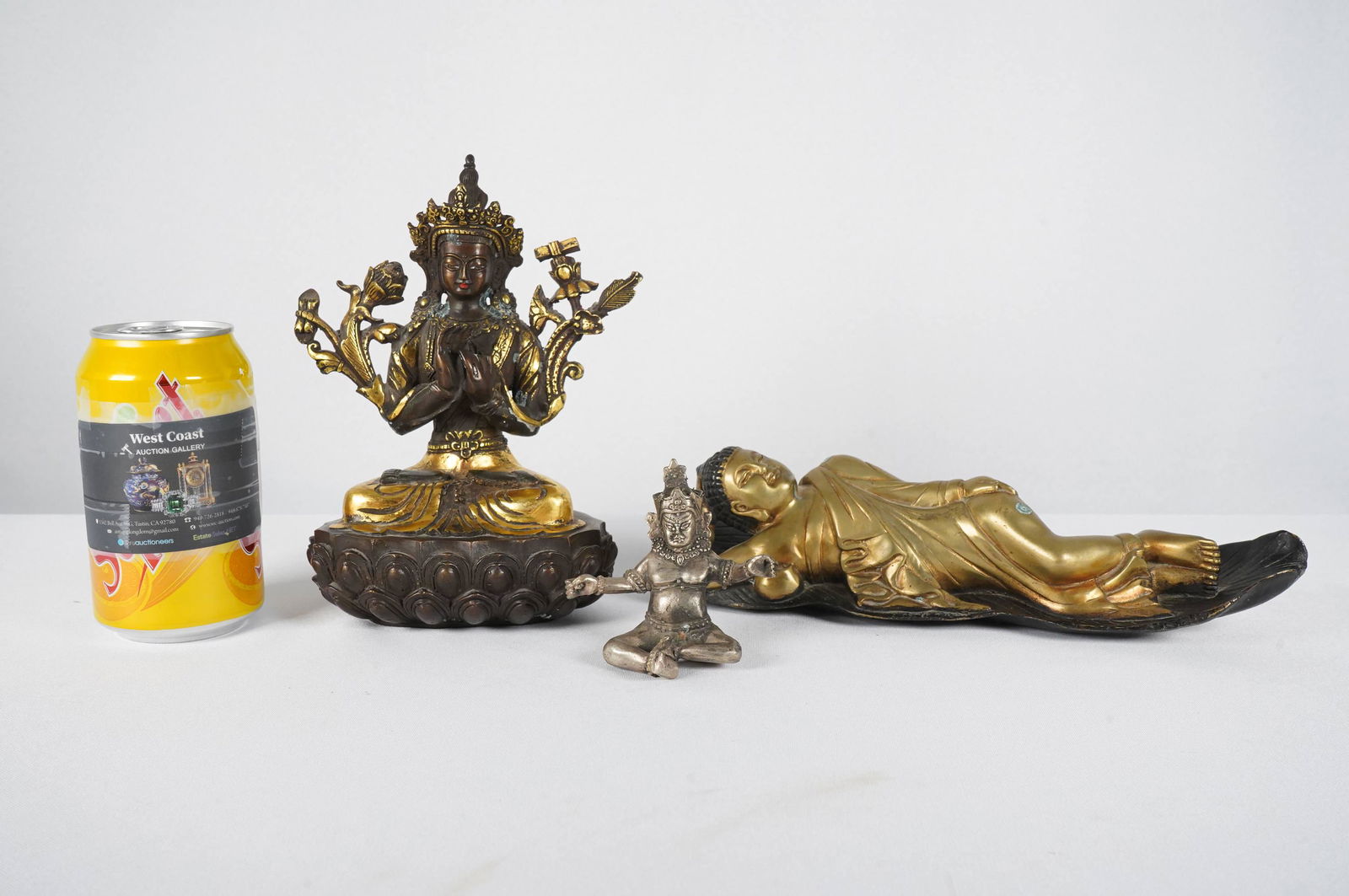 3 pcs Chinese buddha (1 of 6)