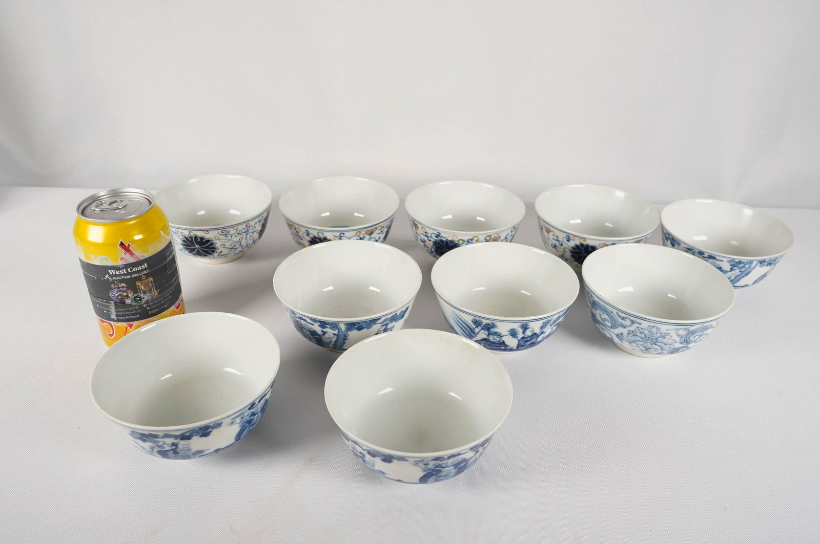 10 pcs Chinese bowl (1 of 8)