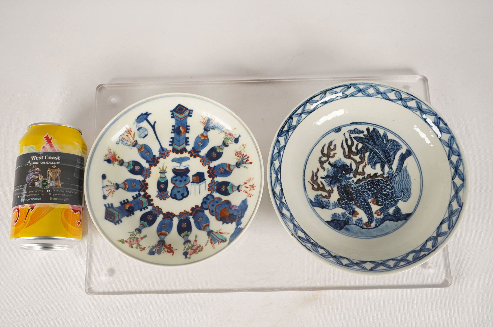 2 pcs Chinese plate (1 of 6)