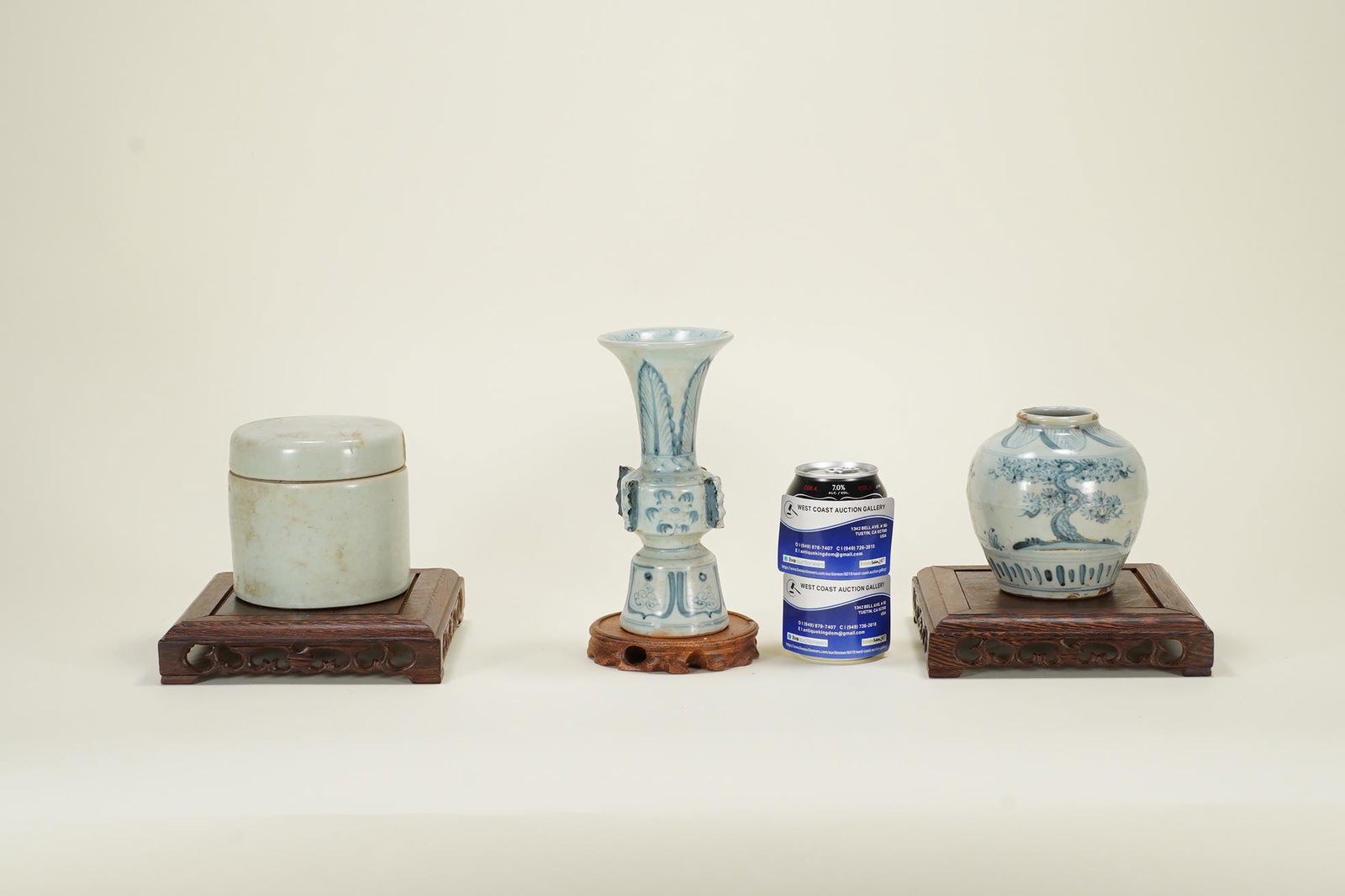 3 pcs Chinese b/w item (1 of 8)