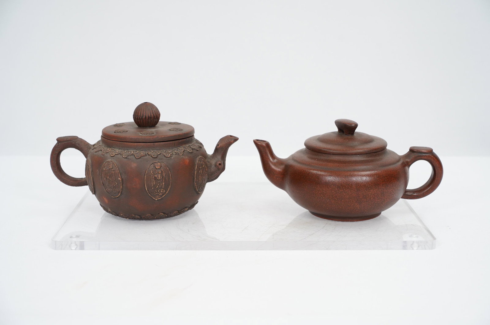 2 pcs Chinese clay teapot (1 of 7)