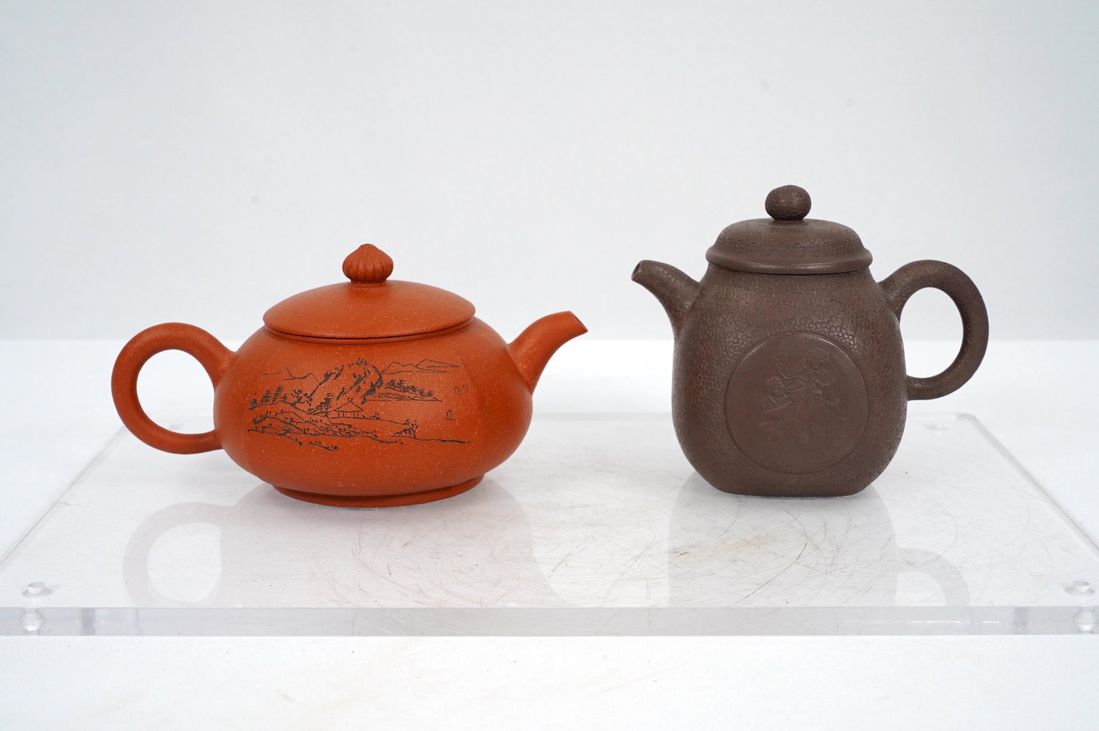 2 pcs Chinese clay teapot (1 of 7)