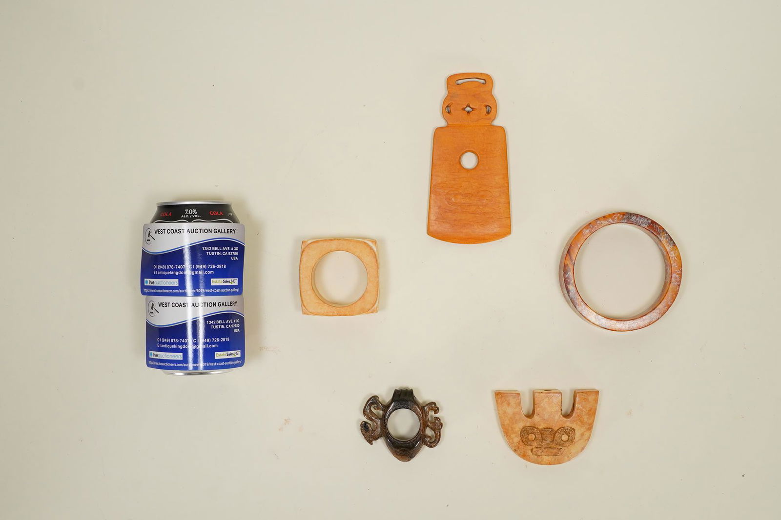 5 pcs Chinese stone item (1 of 7)