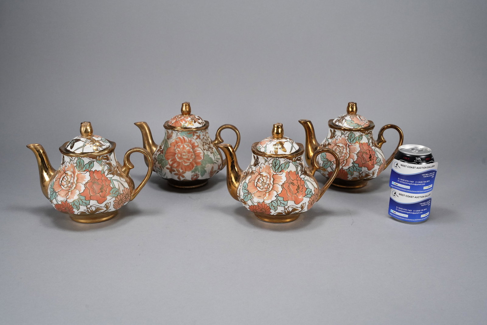4 pcs Asian teapot (1 of 7)