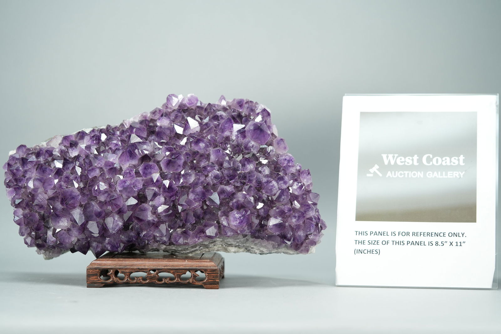 A large Amethyst block (1 of 8)